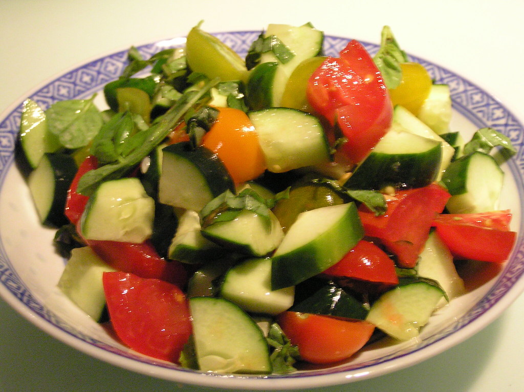 Quick Cucumber Salad 